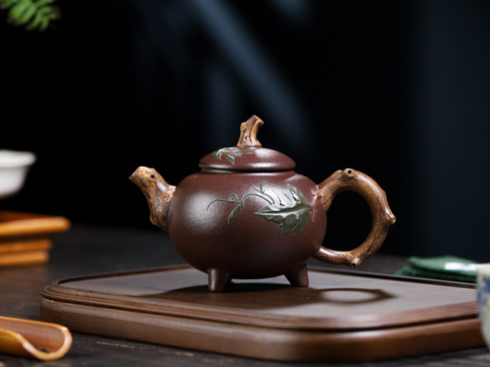 chinese teapot and cups for minimalist decor 4