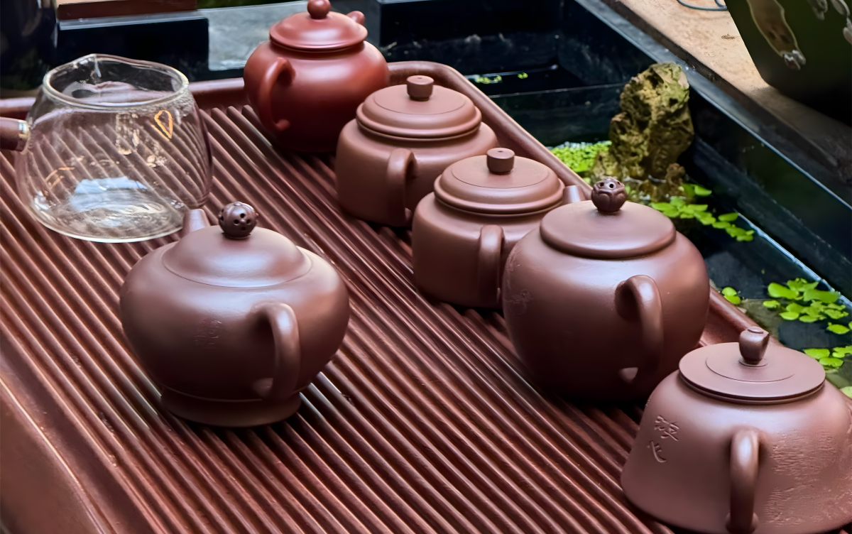 Zisha teapots are widely used Zisha teapots are widely used