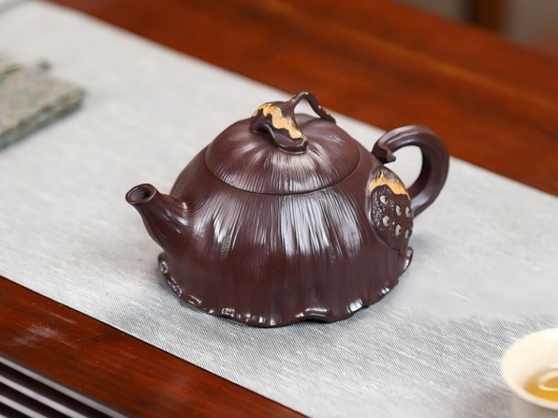 yixing purple clay teapot 1