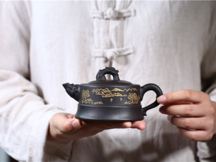 yixing ware teapots Mountain Spring 5